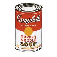 Barattolo di zuppa della Campbell's